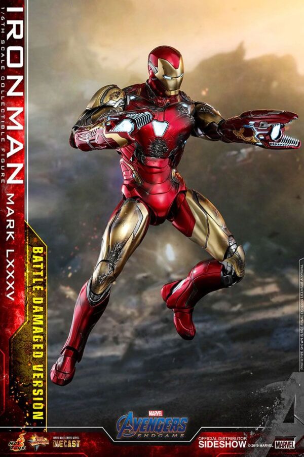 Avengers: Endgame MMS Diecast Action Figure 1/6 Iron Man Mark LXXXV Battle Damaged Ver.