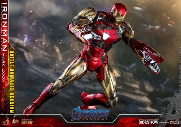 Avengers: Endgame MMS Diecast Action Figure 1/6 Iron Man Mark LXXXV Battle Damaged Ver.