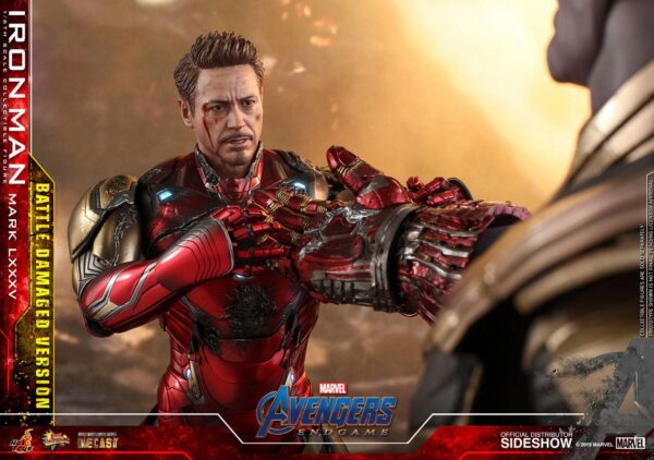Avengers: Endgame MMS Diecast Action Figure 1/6 Iron Man Mark LXXXV Battle Damaged Ver.
