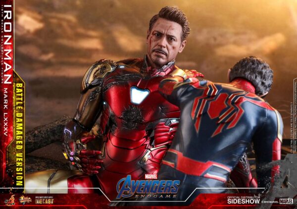 Avengers: Endgame MMS Diecast Action Figure 1/6 Iron Man Mark LXXXV Battle Damaged Ver.