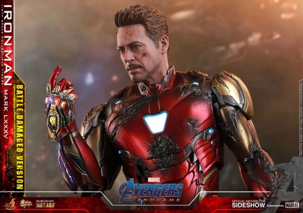 Avengers: Endgame MMS Diecast Action Figure 1/6 Iron Man Mark LXXXV Battle Damaged Ver.