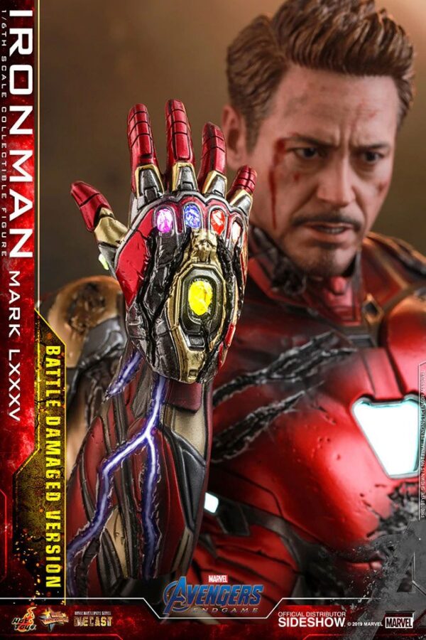 Avengers: Endgame MMS Diecast Action Figure 1/6 Iron Man Mark LXXXV Battle Damaged Ver.