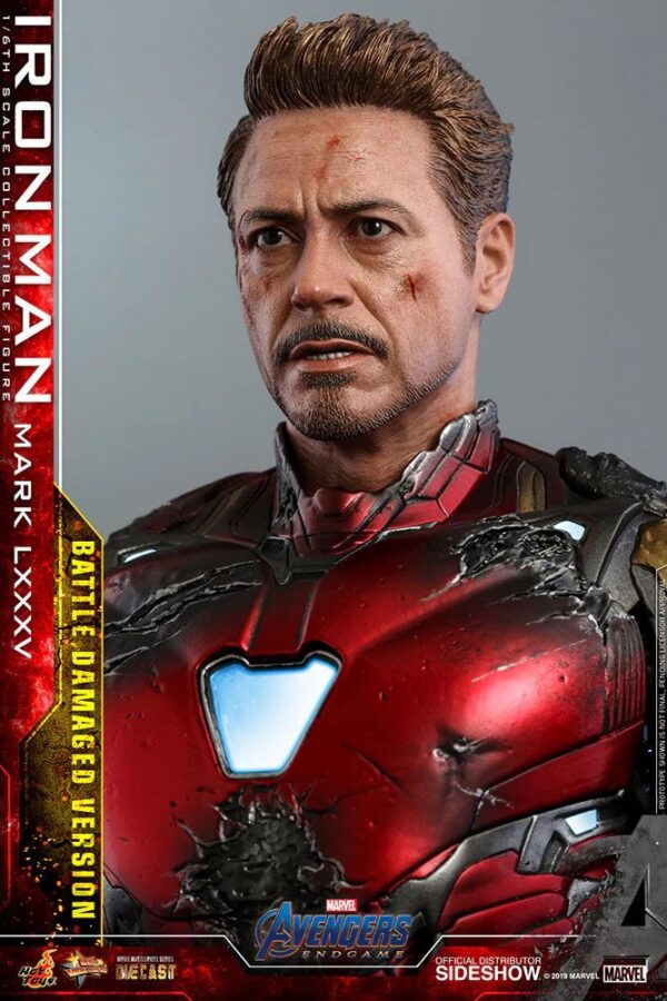 Avengers: Endgame MMS Diecast Action Figure 1/6 Iron Man Mark LXXXV Battle Damaged Ver.