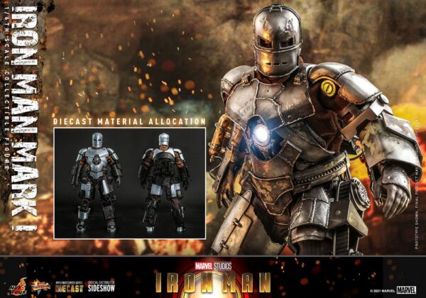 Iron Man Movie Masterpiece Akční figurka 1/6 Iron Man Mark I
