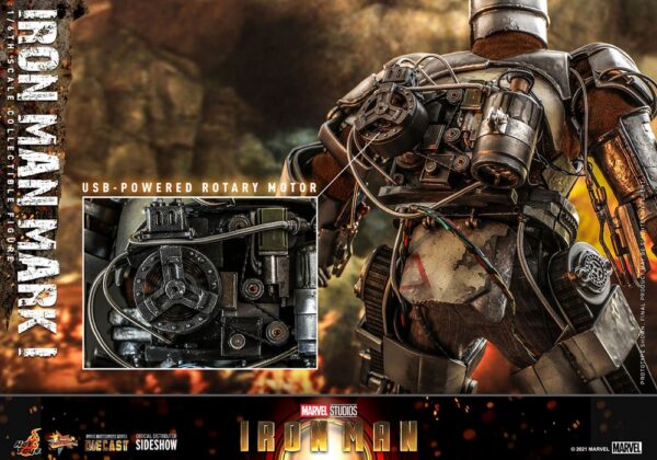 Iron Man Movie Masterpiece Akční figurka 1/6 Iron Man Mark I