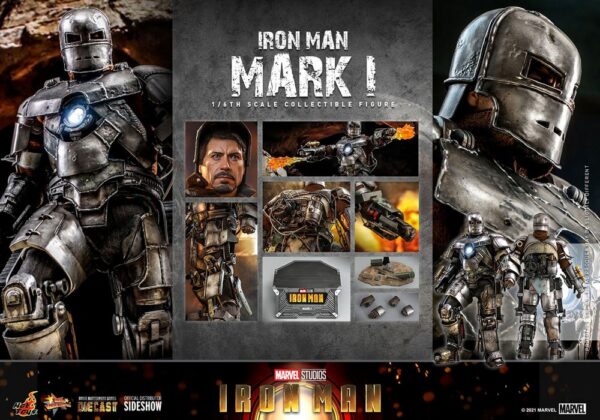 Iron Man Movie Masterpiece Akční figurka 1/6 Iron Man Mark I