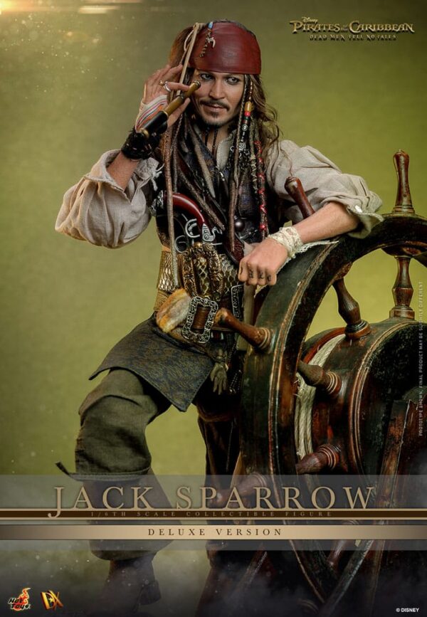 Pirates of the Caribbean: Dead Men Tell No Tales DX Action Figure 1/6 Jack Sparrow (Deluxe Version)