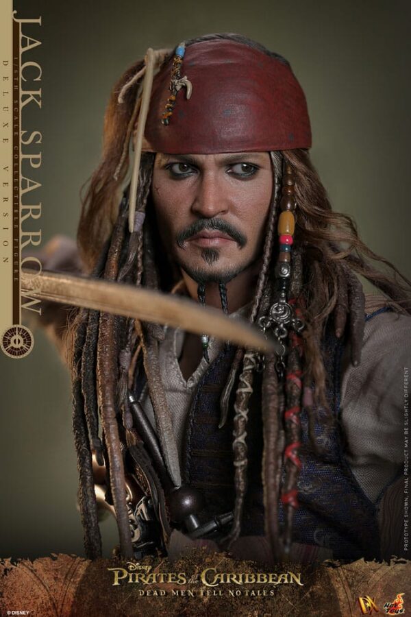 Pirates of the Caribbean: Dead Men Tell No Tales DX Action Figure 1/6 Jack Sparrow (Deluxe Version)