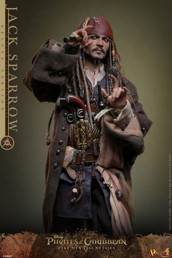 Pirates of the Caribbean: Dead Men Tell No Tales DX Action Figure 1/6 Jack Sparrow (Deluxe Version)