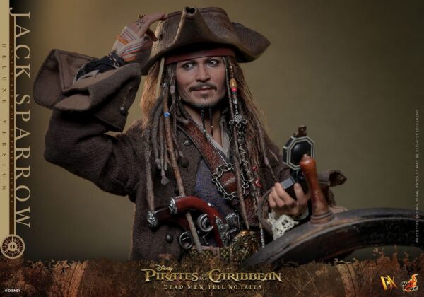 Pirates of the Caribbean: Dead Men Tell No Tales DX Action Figure 1/6 Jack Sparrow (Deluxe Version)