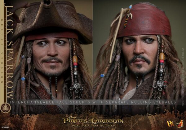 Pirates of the Caribbean: Dead Men Tell No Tales DX Action Figure 1/6 Jack Sparrow (Deluxe Version)