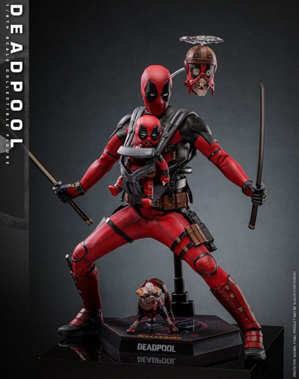 x_hot913476_a.jpg Deadpool & Wolverine Movie Masterpiece Action Figure 1/6 Deadpool