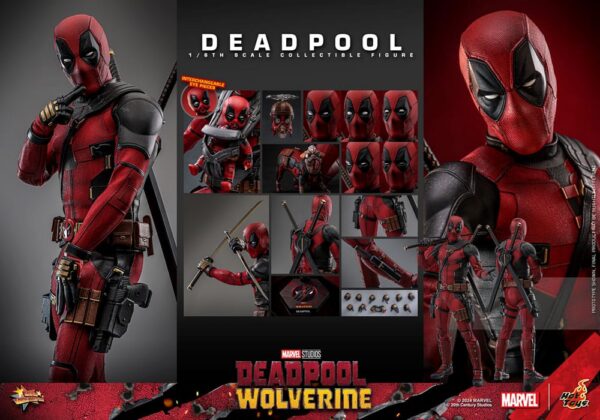 x_hot913476_j.jpg Deadpool & Wolverine Movie Masterpiece Action Figure 1/6 Deadpool