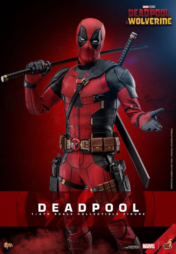 x_hot913476_l.jpg Deadpool & Wolverine Movie Masterpiece Action Figure 1/6 Deadpool