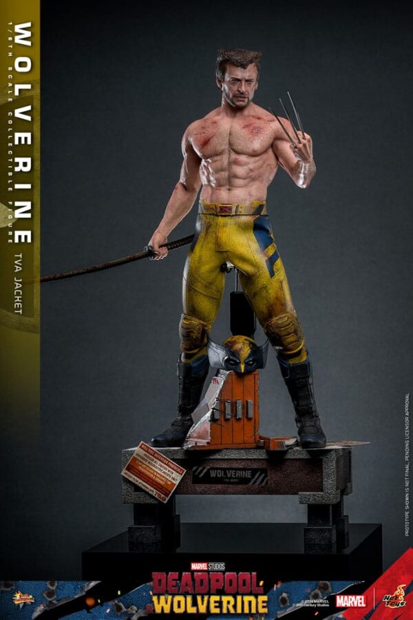 Deadpool a Wolverine - Akční figurka z filmu Masterpiece 1/6 Wolverine (verze s bundou TVA)