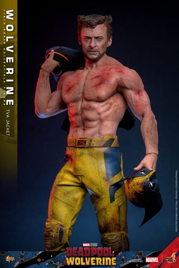 Deadpool a Wolverine - Akční figurka z filmu Masterpiece 1/6 Wolverine (verze s bundou TVA)