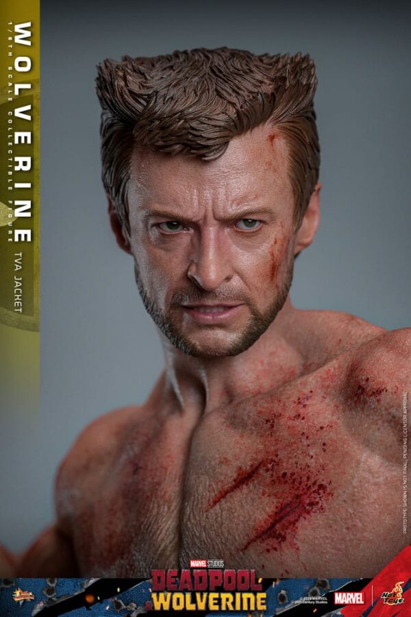 Deadpool a Wolverine - Akční figurka z filmu Masterpiece 1/6 Wolverine (verze s bundou TVA)