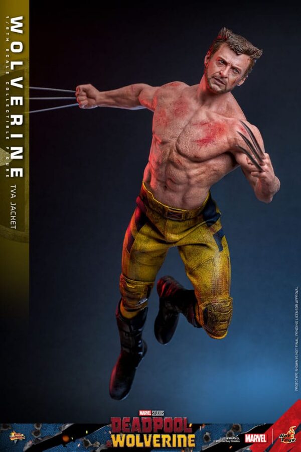 Deadpool a Wolverine - Akční figurka z filmu Masterpiece 1/6 Wolverine (verze s bundou TVA)