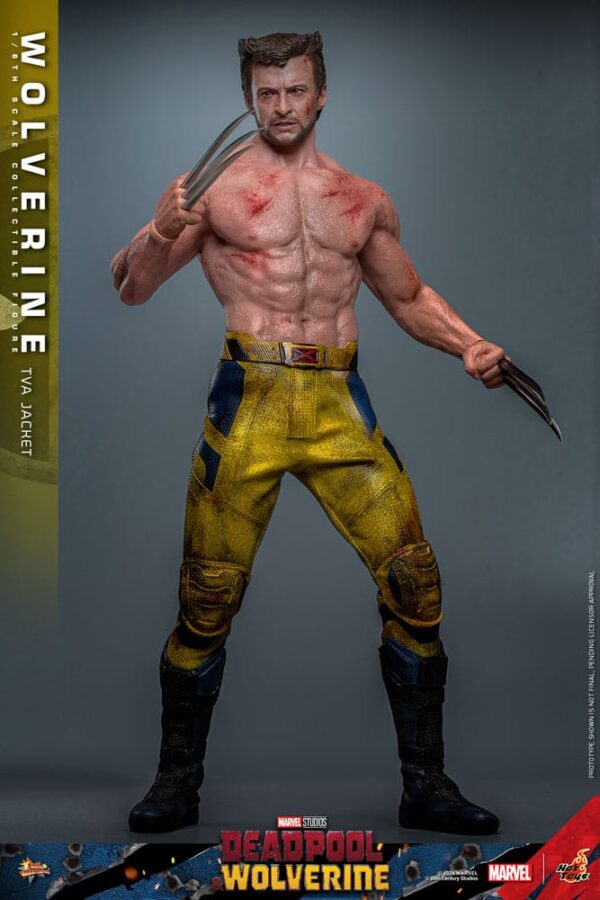 Deadpool a Wolverine - Akční figurka z filmu Masterpiece 1/6 Wolverine (verze s bundou TVA)