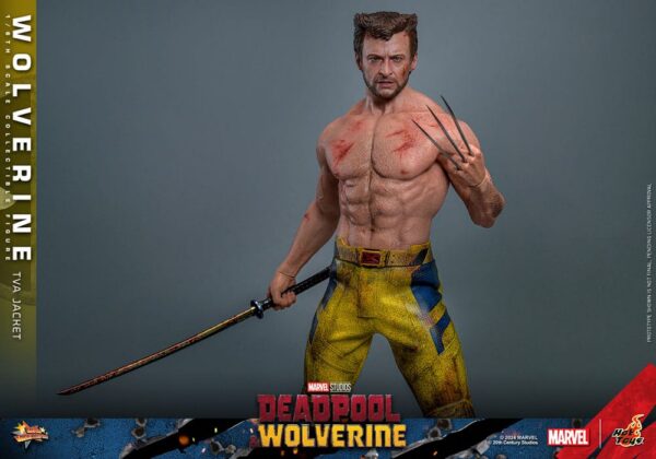 Deadpool a Wolverine - Akční figurka z filmu Masterpiece 1/6 Wolverine (verze s bundou TVA)