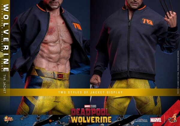 Deadpool a Wolverine - Akční figurka z filmu Masterpiece 1/6 Wolverine (verze s bundou TVA)