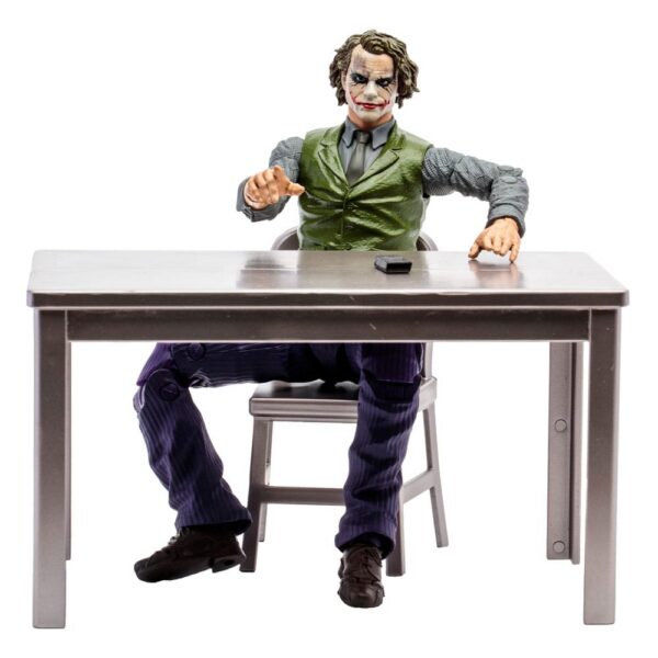 DC Multiverse Action Figure The Joker (Jail Cell Variant) (The Dark Knight) (Gold Label)