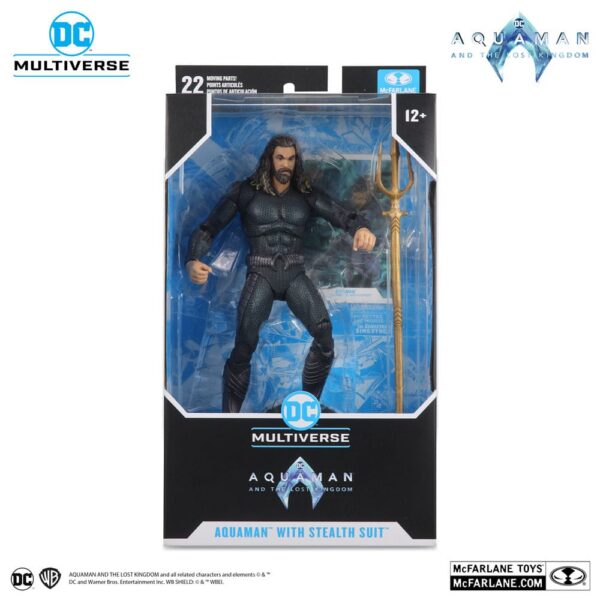 Aquaman and the Lost Kingdom DC Multiverse Action Figure Aquaman with Stealth Suit
