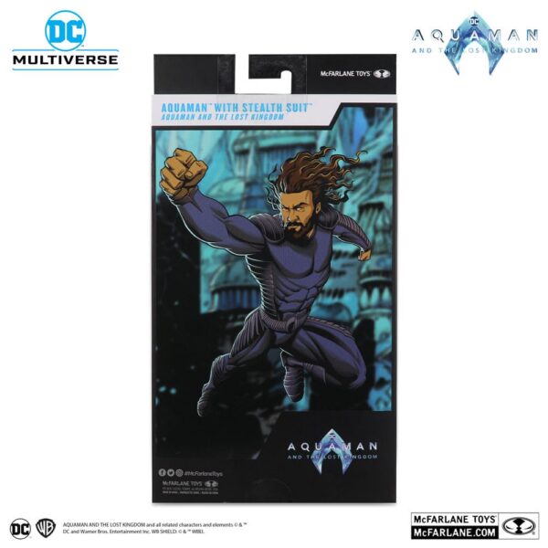 Aquaman and the Lost Kingdom DC Multiverse Action Figure Aquaman with Stealth Suit
