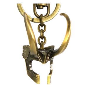 Marvel Metal Klíčenka Loki 3D Helmet