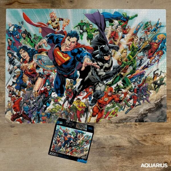x_nmr68512_a.jpg DC Comics Jigsaw Puzzle Cast (3000 pieces)