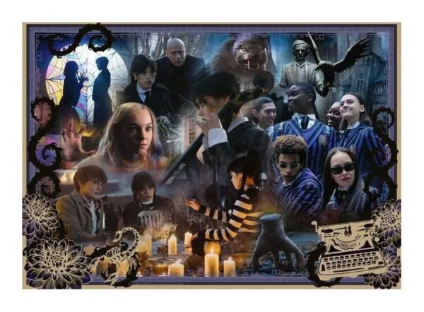 Wednesday Jigsaw Puzzle Best of Season 1