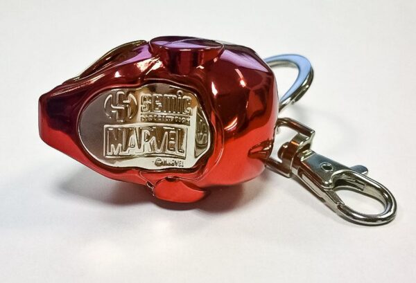 x_smk002_b.jpg Kovová klíčenka Marvel Comics Iron Man Helmet